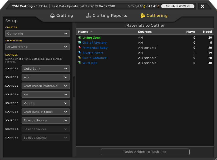 tsm4 operations import