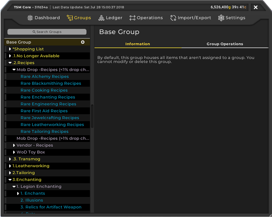 can tsm4 track inventory across accounts