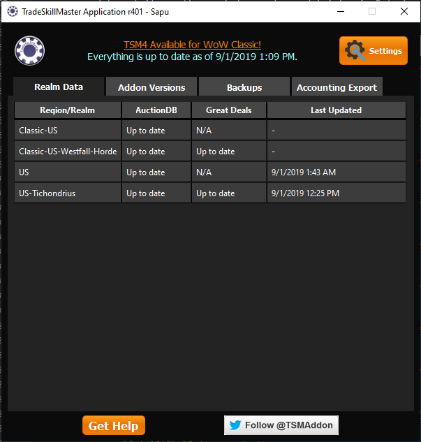 tradeskillmaster profiles